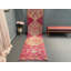 Tapis de couloir bohémien rose 31,1 x 135 po