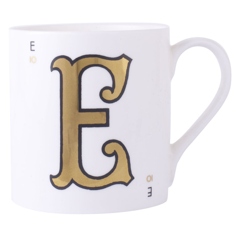 Tifany Bone China Coffee Mug, E