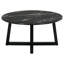 Table basse ronde à plateau en marbre