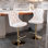 Pascola Swivel Adjustable Height Bar Stools Kitchen Barstools
