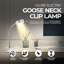 Lampe à pince à col de cygne intégré à DEL 8,46 po 5 W 250 lumens Inbox Zero-49353702