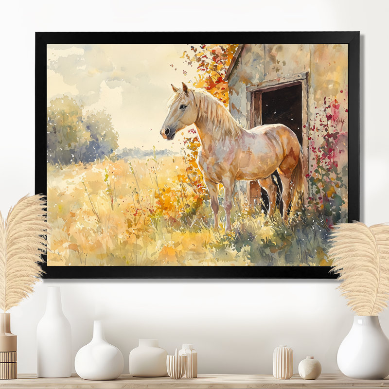 Donivin - Animals Wall Art, H 12 po x l 20 po, Picture Frame Print, Noir, noir, noir, noir