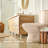 Round Toilet Seat with Adjustable Hinges and Easy Removal Mechanism in Bone Molded Wood, Standard Size Fit-52989296