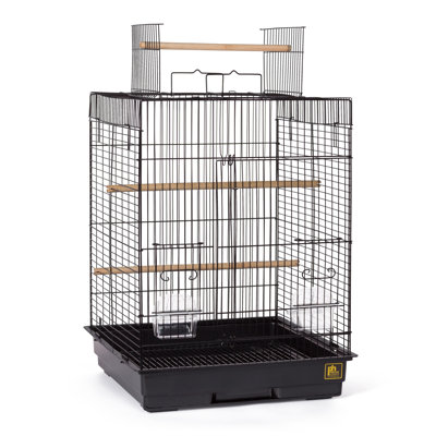 Chuhay 24 in. Plastic and Steel Play Top Bird Cage