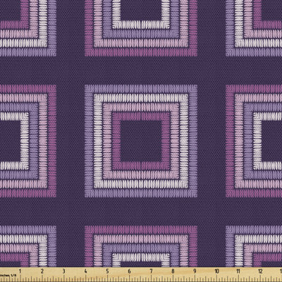 Chanton Nested Ornamental Squares Multi-Purpose Fabric