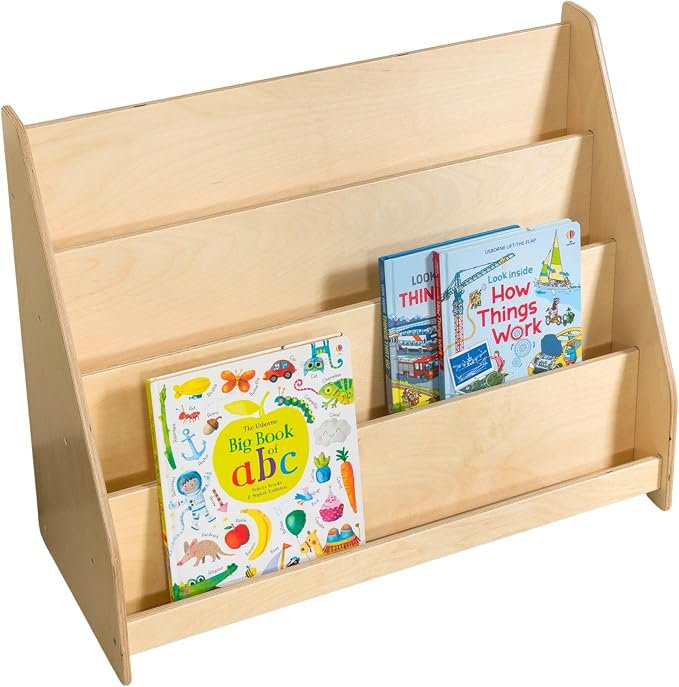 Bibliothèque pour enfants 4 niveaux Montessori