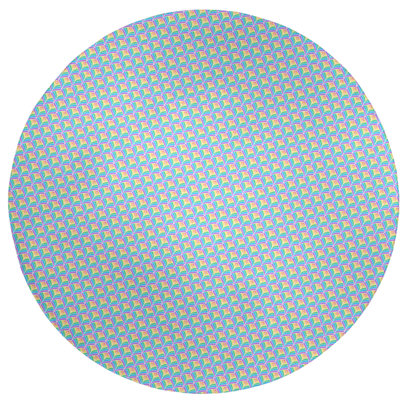 Chenille Geometric Indoor Rug