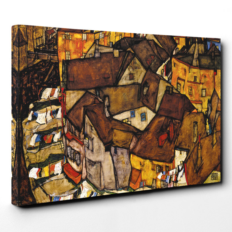 Egon Schiele - Wrapped Canvas Painting, 70cm H x 100cm W