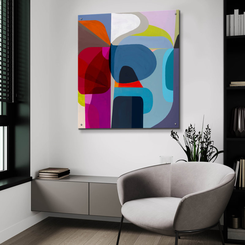 «Point Of Entrée» par Marion Griese, H 36 po x l 36 po x P 0,2 po