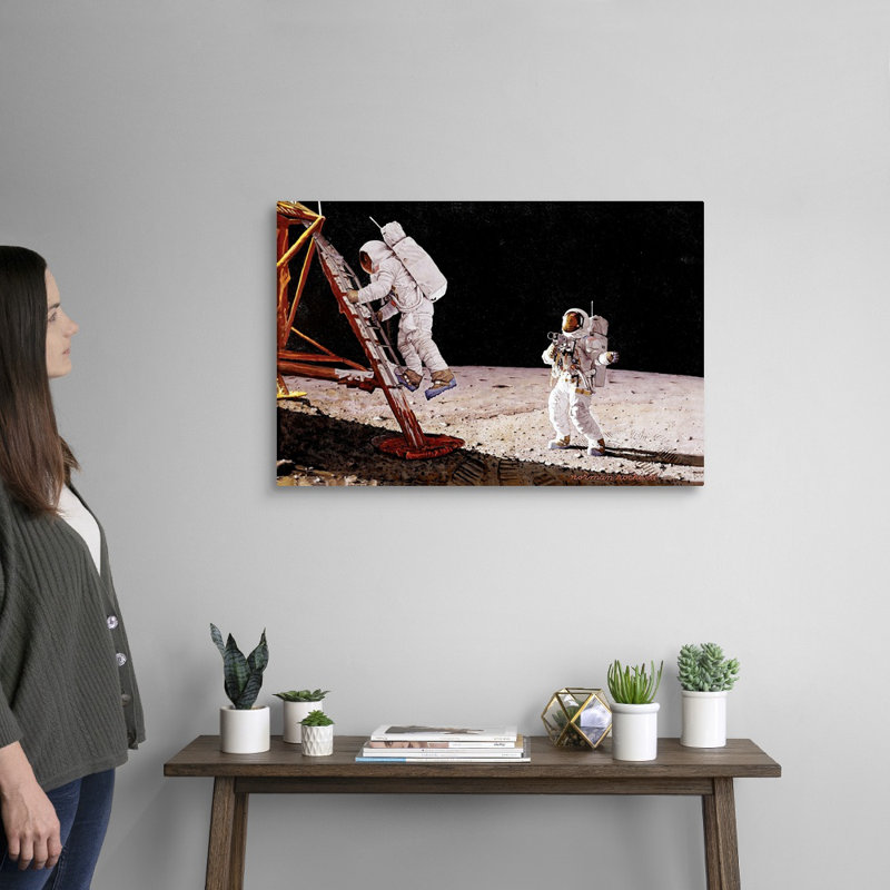 Impression sur toile, "The final impossibilité", Toile tendue, H 20 po x l 30 po x P 1,25 po