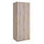 Garde-robe gris rustique