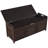 Linen Blend Upholstered Storage Bench-498423900