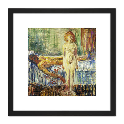 Painting Edvard Munch The Death Of Marat II by Edvard Munch - Single Picture Frame Painting