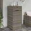 Garden Storage Cabinet 55X55x111 Cm Poly Rattan-1921411573