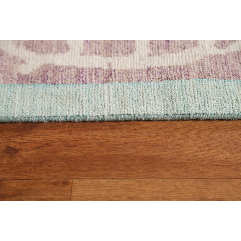 Tapis de style oriental végétal noué à la main 10 x 14 Art Deco