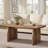 47" Rustic Brown Rectangle Coffee Table