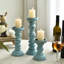 Ensemble de 3 chandeliers en bois pour chandelier Farmhouse-2123473728