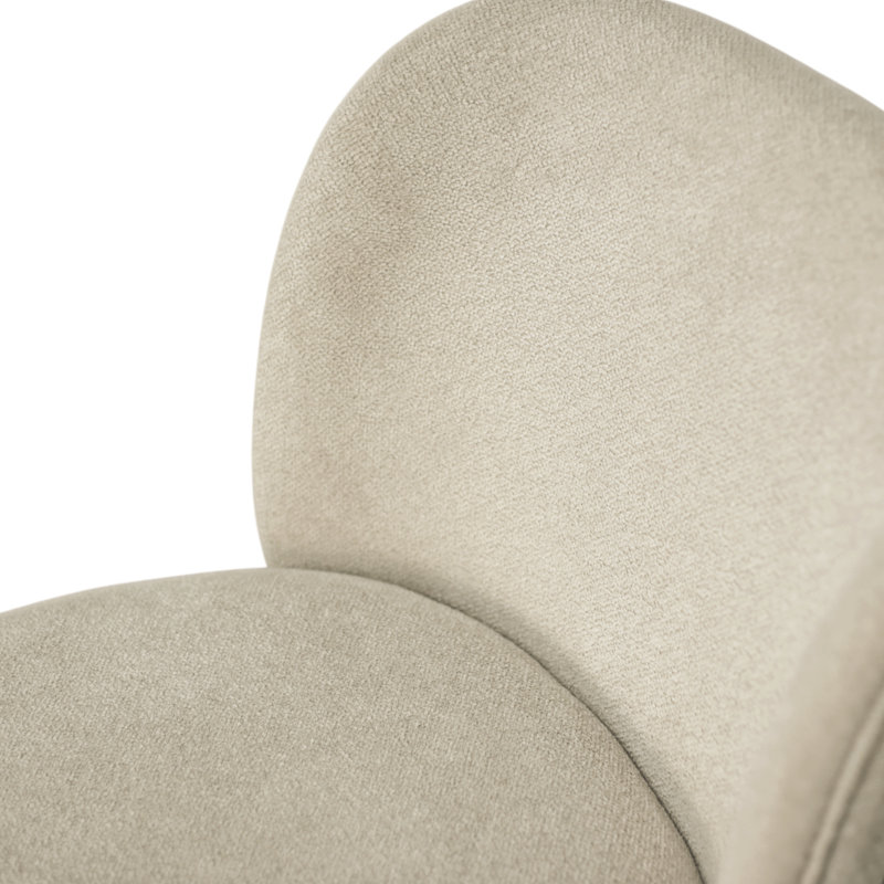 Chaise d'appoint Mino, beige, Beige