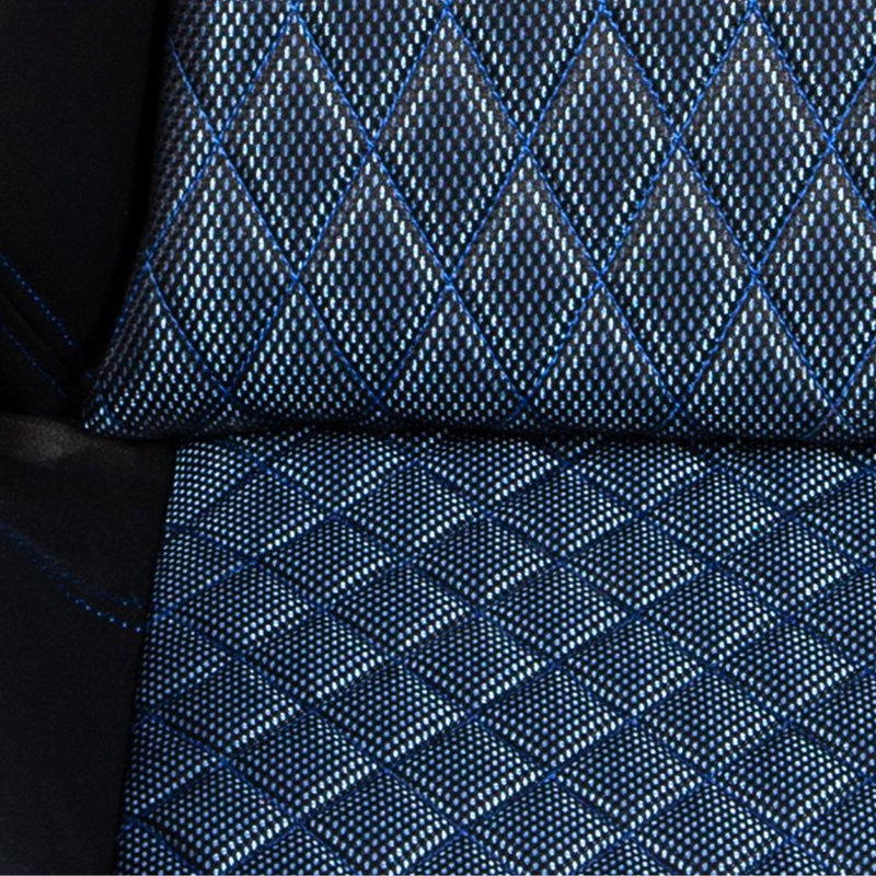 Racing Seat, Black/Blue