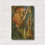 Tableau mural en métal doré « Sax Man » par JD, 30,5 x 40,5 cm-526139072