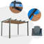 13 pi. L 10 pi. D Auvent de rangement en aluminium