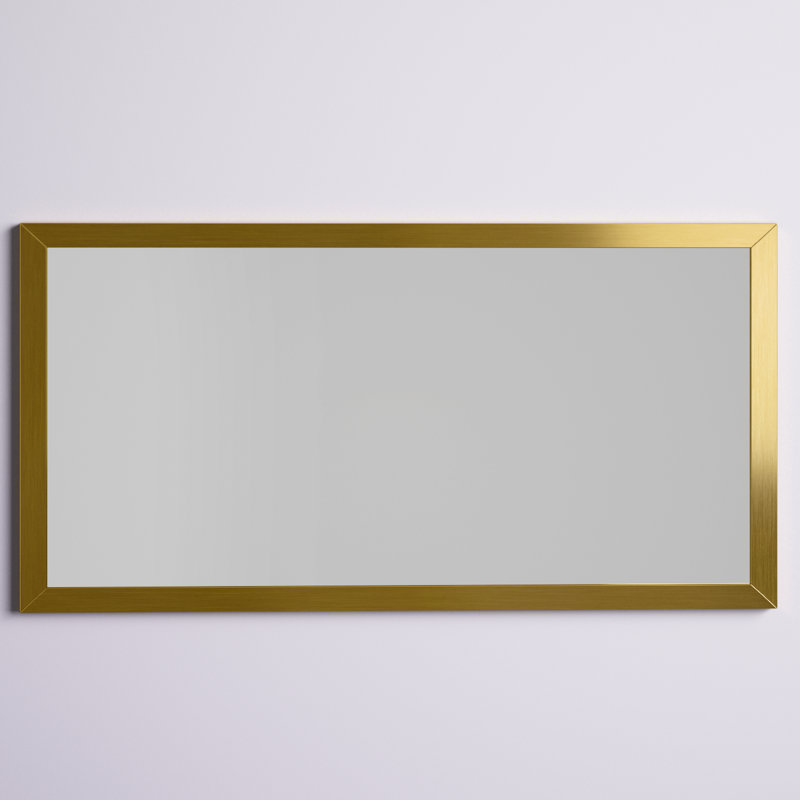 Coles Engineered Wood Flat Wall Mirror, 38.5" x 63.5"