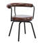 Ensemble de 6 chaises de salle à manger rembourrées en polyuréthane Abisan Bauhaus-131366710-131988401