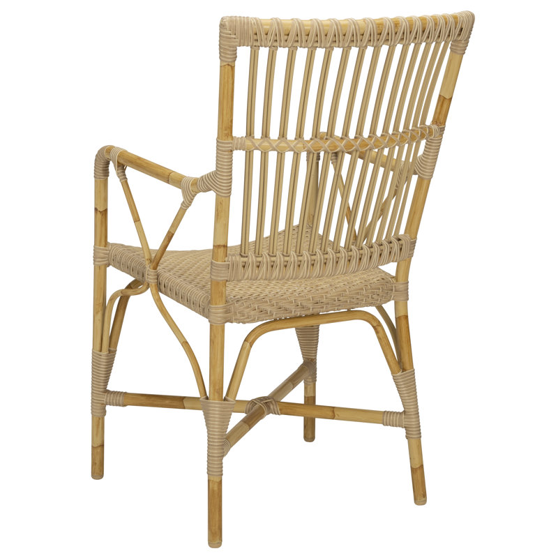 Piano Outdoor Dining Armchair, Natural