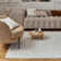 Carmel Modern Geometric Patterned Cream Area Rug