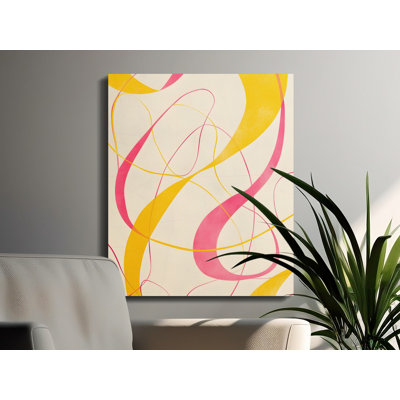 Deeko Wrapped Canvas Print