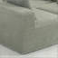 Modular Sectional For Living Room, Full-Foam Build, Textured Upholstery, Compact Compressed Package, Simple Assembly-1953335243
