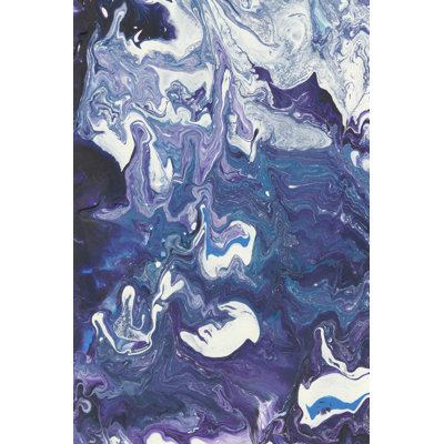 Meandering Mulberry I - Wrapped Canvas Print