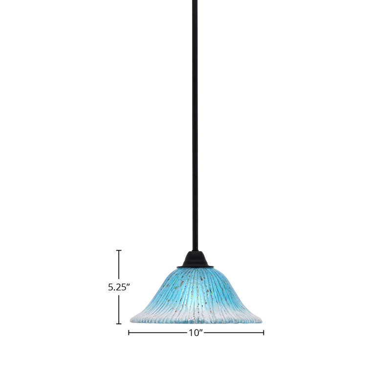 Paramount Stem Hung Pendant, Blue