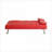 Sofas, 67-Inch Multifunctional Folding Sofa Bed with Coffee Table for Small Spaces | Crimson Red | PVC