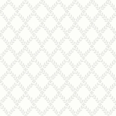Boråstapeter Trellis Leaves Wallpaper