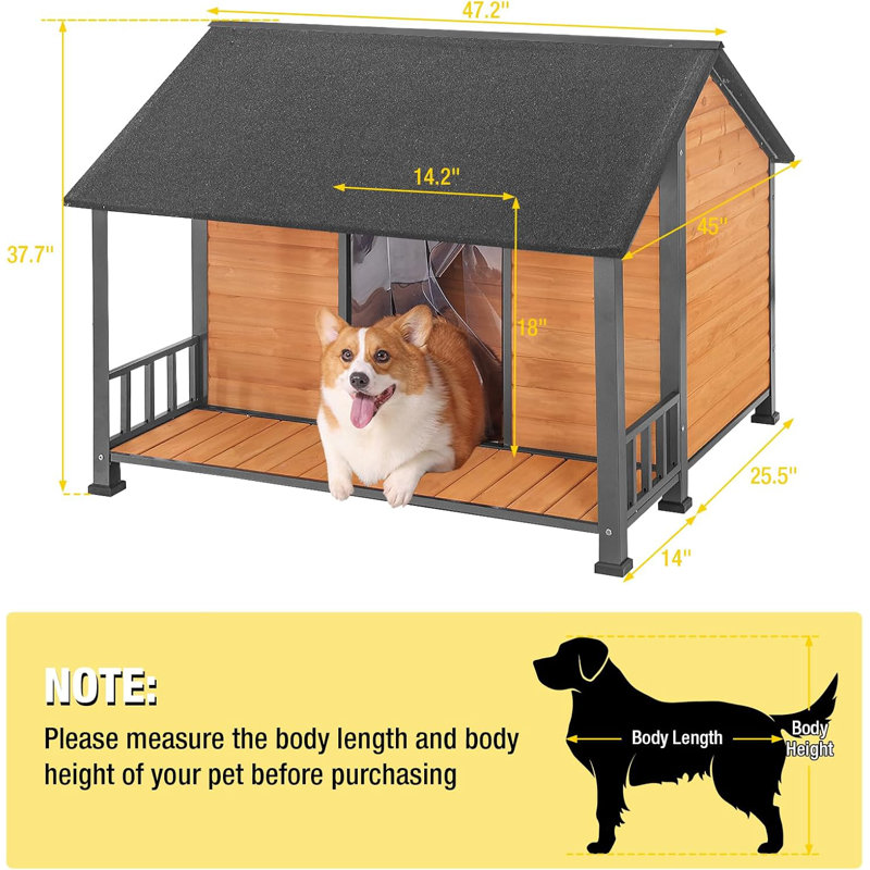 Grande niche pour chien 47 po