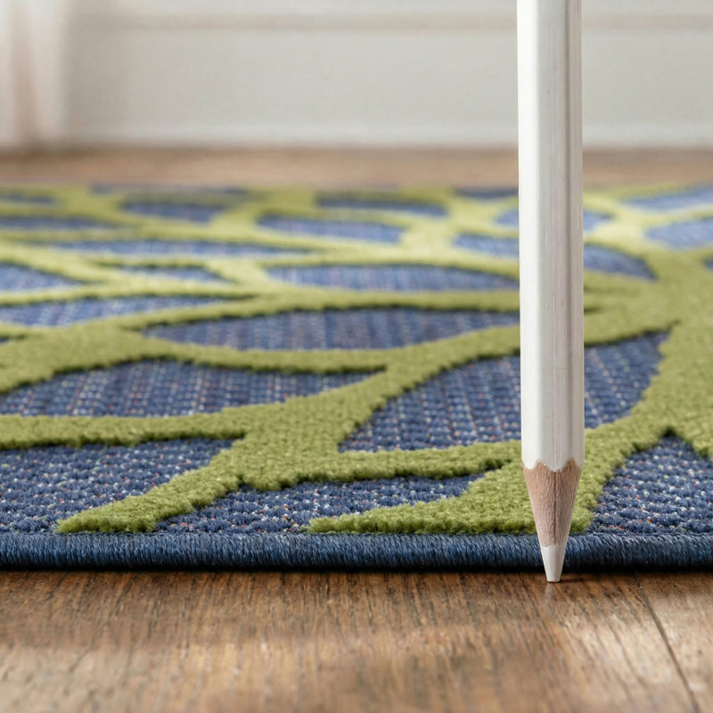 Chazmon Indoor/Outdoor Area Rug, Runner 2'3" x 10'