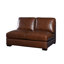 Canapé modulaire en cuir véritable 6 pièces Gabriel-1518660577