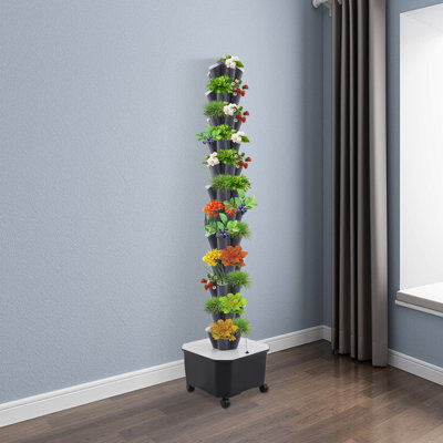 12-Layer 60 Holes Garden Hydroponic Growing Kit