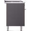 ILVE Professional Plus II 60 in Dual Fuel Range 7 Burner, Griddle, Frenchtop-116068373-116068374