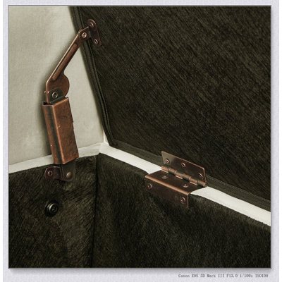 Banc rembourré capitonné avec rangement à boutons et garniture cloutée, siège rembourré doux avec accoudoirs pour le vestibule et le salon