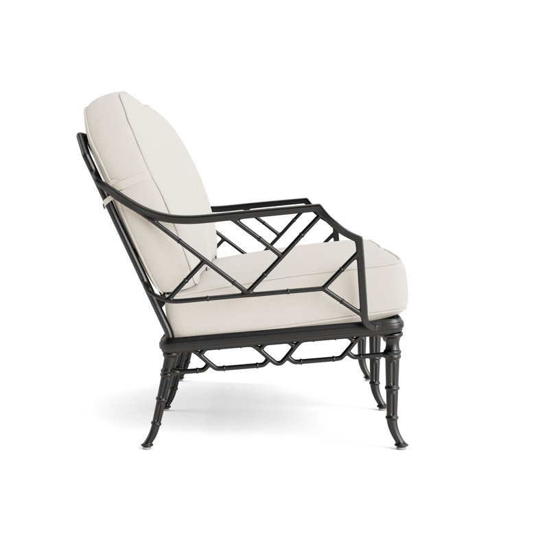 Calcutta Outdoor 2 - Seat Loveseat, Fusion Natural, Textured Pewter