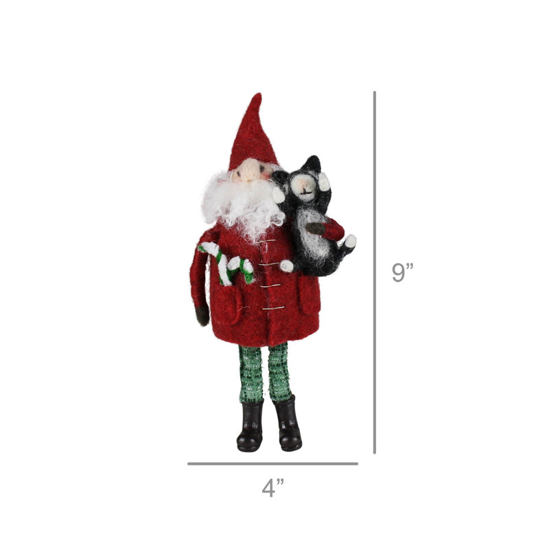 Père Noël avec chien