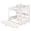 Bunk Bed with Roll-Out Trundle for Extra Sleeping Space-1835746011