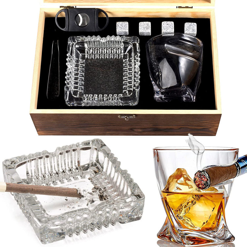 12oz. Stainless Steel Whiskey Glass Set