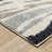 Genesis Contemporary Swirls Blue/Grey Area Rug-1014324563