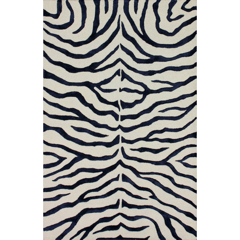 Wool Animal Print Indoor Rug, Rectangle 7'6" x 9'6"