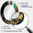 Green And Gold Agate III - Abstract Oval Decorative Mirror On Metal-982061396