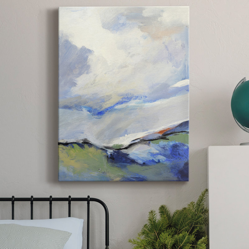 Autour du nuage III - Impression sur toile tendue, H 48 po x l 36 po x P 1 po
