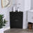 Bathroom Corner Cabinet (Black)